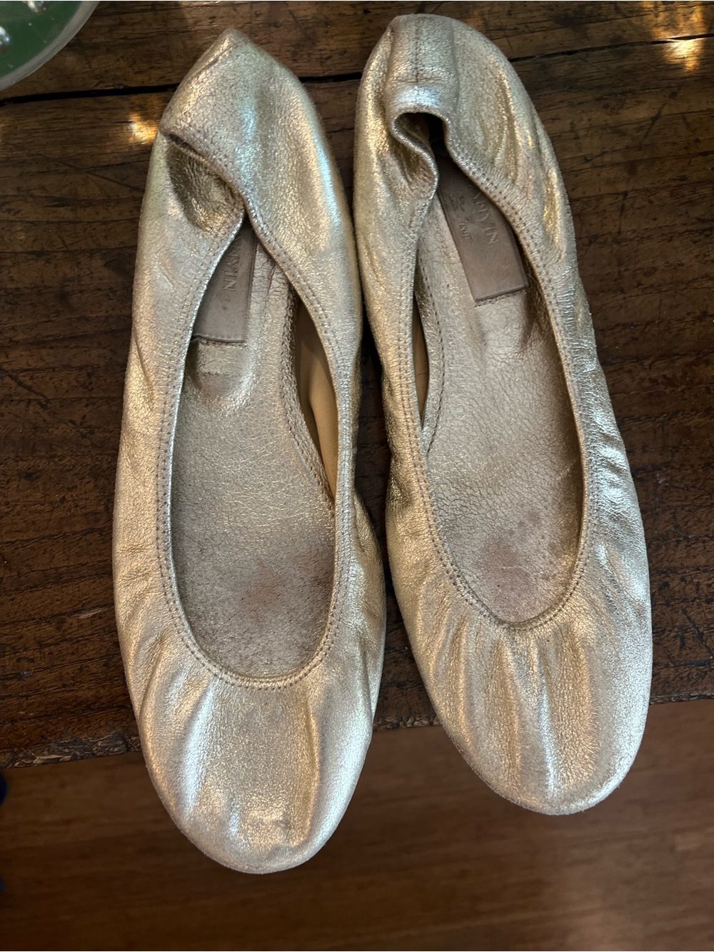 Metallic silver Lavin Women’s Ballet Flats
